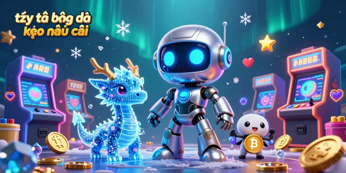 Engage with tỷ lệ bóng đá kèo nhà cái in this vibrant 3D illustration depicting betting excitement.