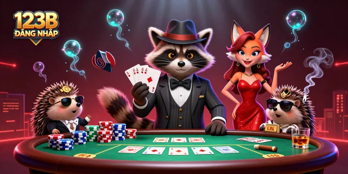 Join the thrilling adventure at 123B ĐĂNG NHẬP with a royal flush in hand at a dynamic poker game.