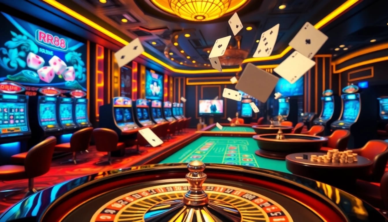 Experience RR88 Đăng nhập and immerse yourself in live poker games and thrilling roulette.