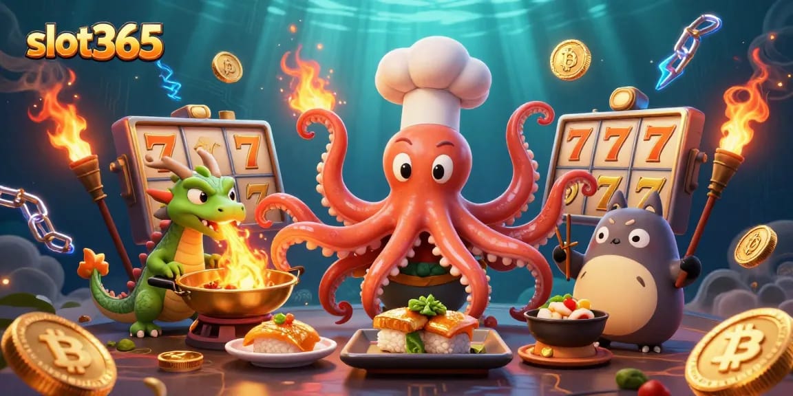 Experience thrilling slots at slot365 with vibrant characters and golden jackpot reels in action.