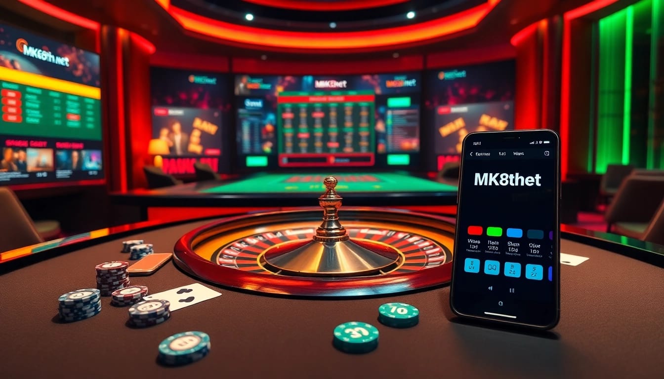 Experience thrilling online gaming at https://mk8th.net/ with exciting casino tables and vibrant betting action.