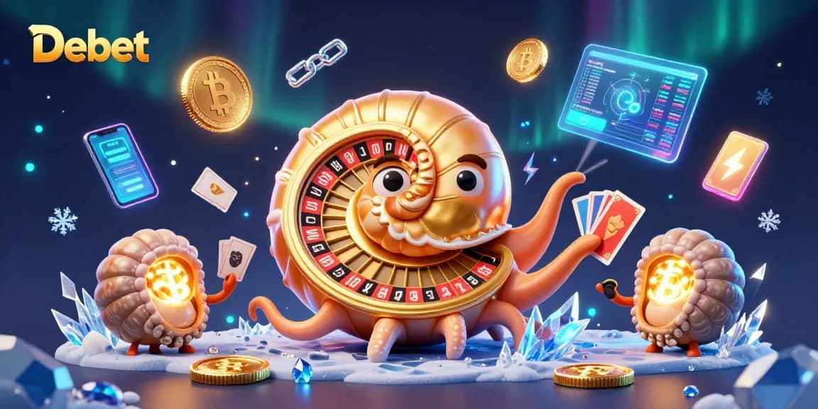 Debet offers a vibrant online casino experience with exciting games and crypto elements.