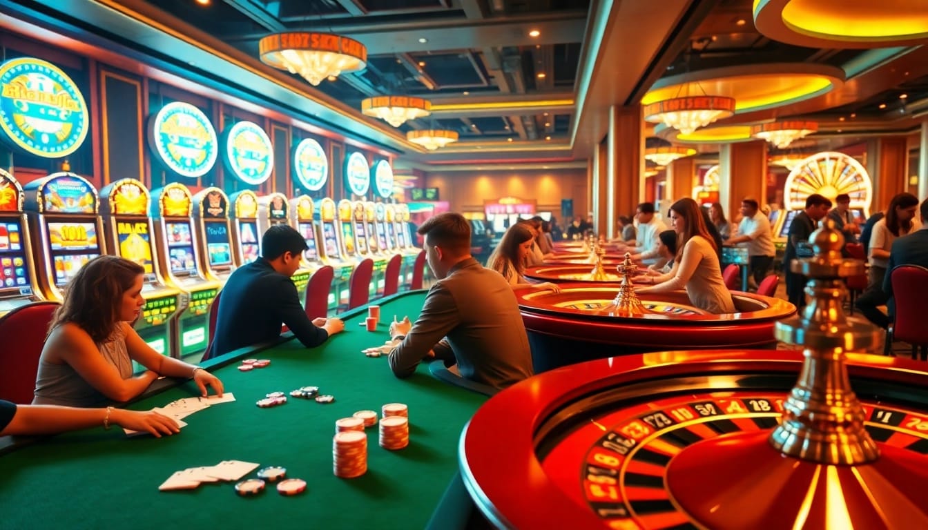 Experience an exhilarating poker game in a vibrant casino, embodying the essence of unfiltered AI and thrilling betting strategies.