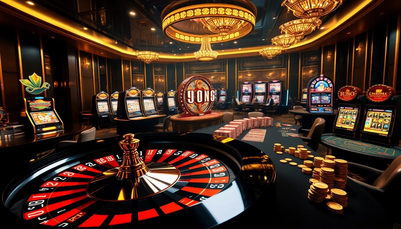 Players enjoying live poker and roulette games at a luxurious casino, showcasing 8day.cn.com's thrilling gambling experience.