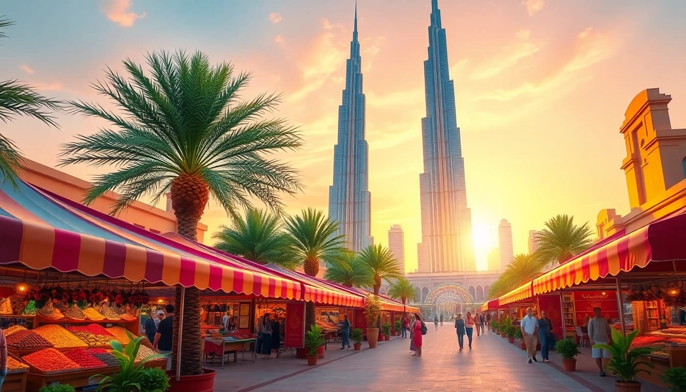 Experience the stunning skyline of Dubai while planning your Travel to Dubai adventure.