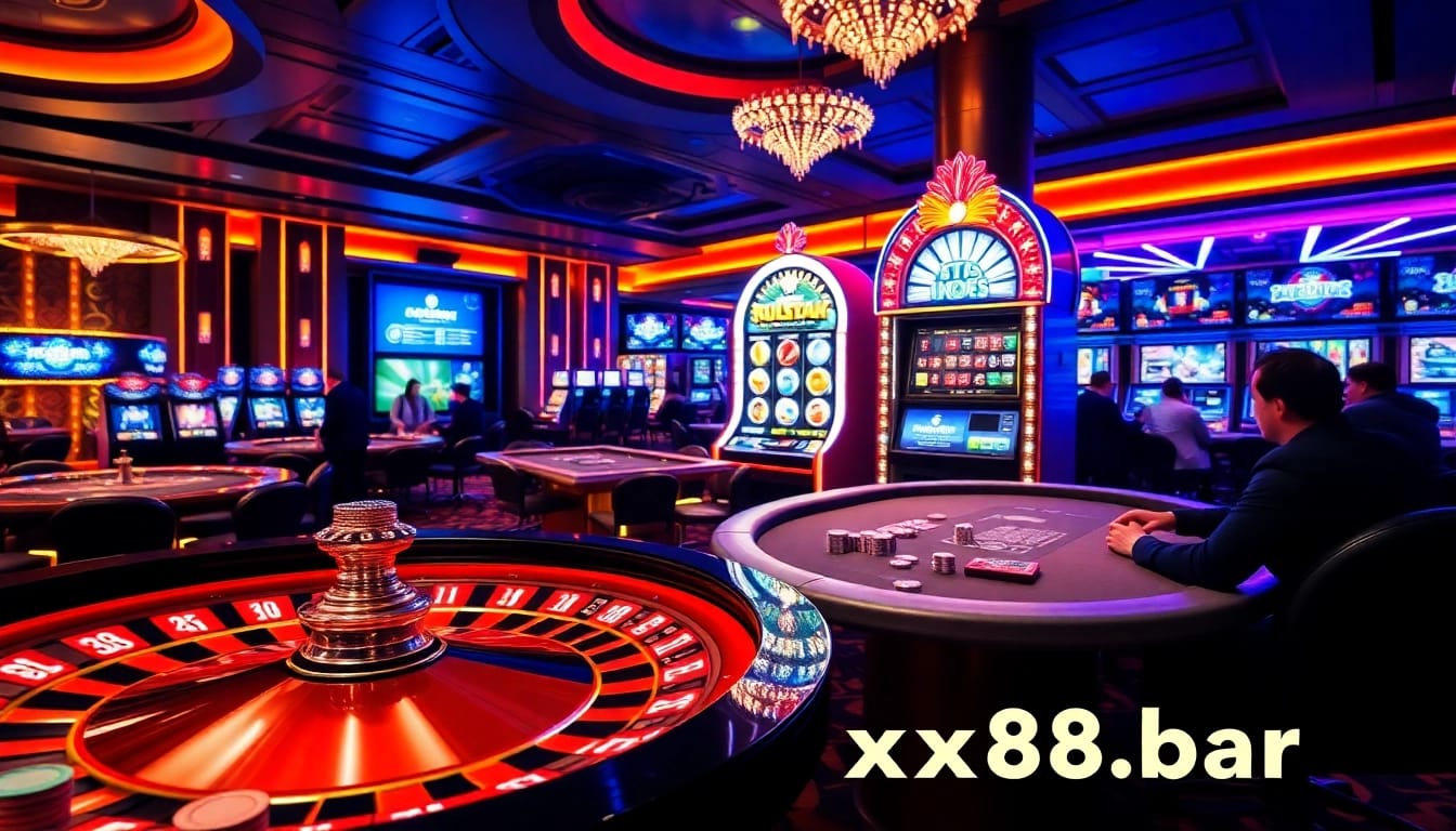 Experience the thrill of live gaming at https://xx88.bar/, where players win big at roulette and poker.