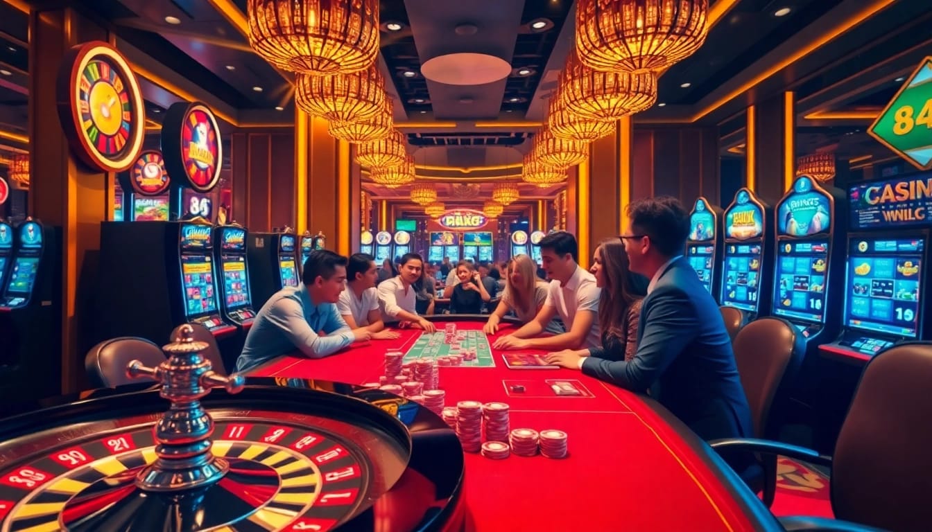 Experience thrilling gameplay at 88i, where players enjoy strategic casino action with vibrant betting environments.