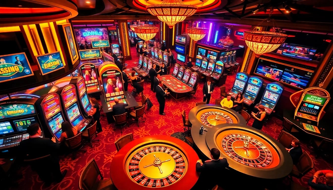 Experience thrilling gambling at ingat bola88 with enthusiastic players at the casino tables and slots.