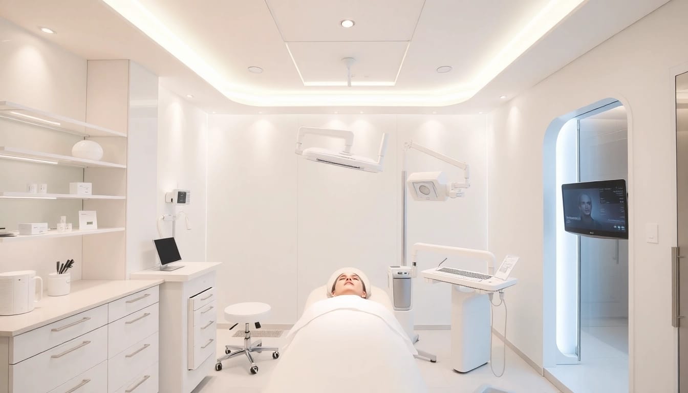 Revitalize your skin with tratamente faciale Sibiu at our advanced clinic featuring soothing atmospheres.