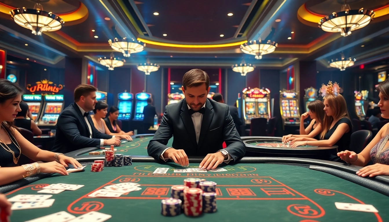 Experience the thrill of gambling action on the Trang Chủ BJ88 with vibrant casino games.