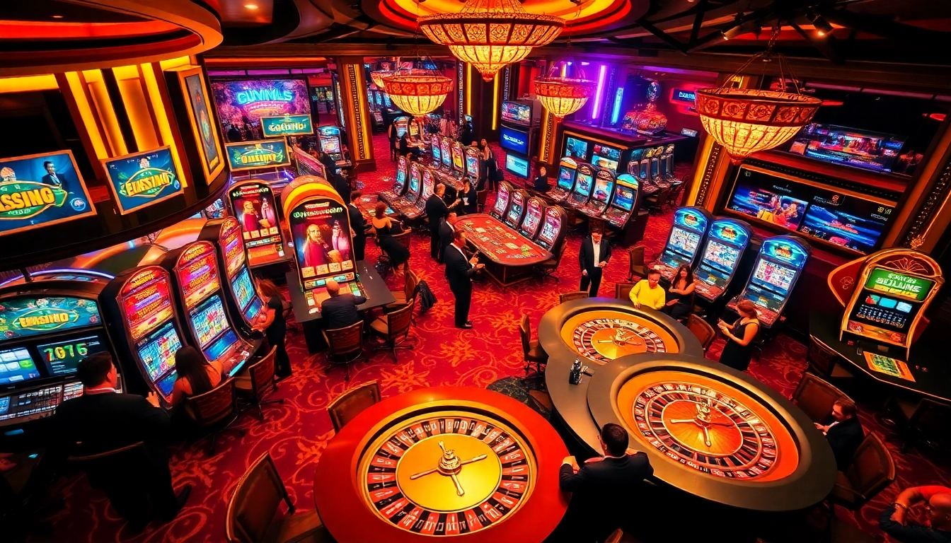 Experience thrilling gambling at ingat bola88 with enthusiastic players at the casino tables and slots.