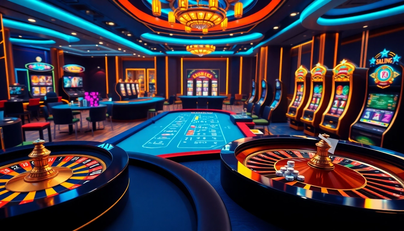 Experience the thrill of home vvjl gaming with vibrant roulette and poker action.